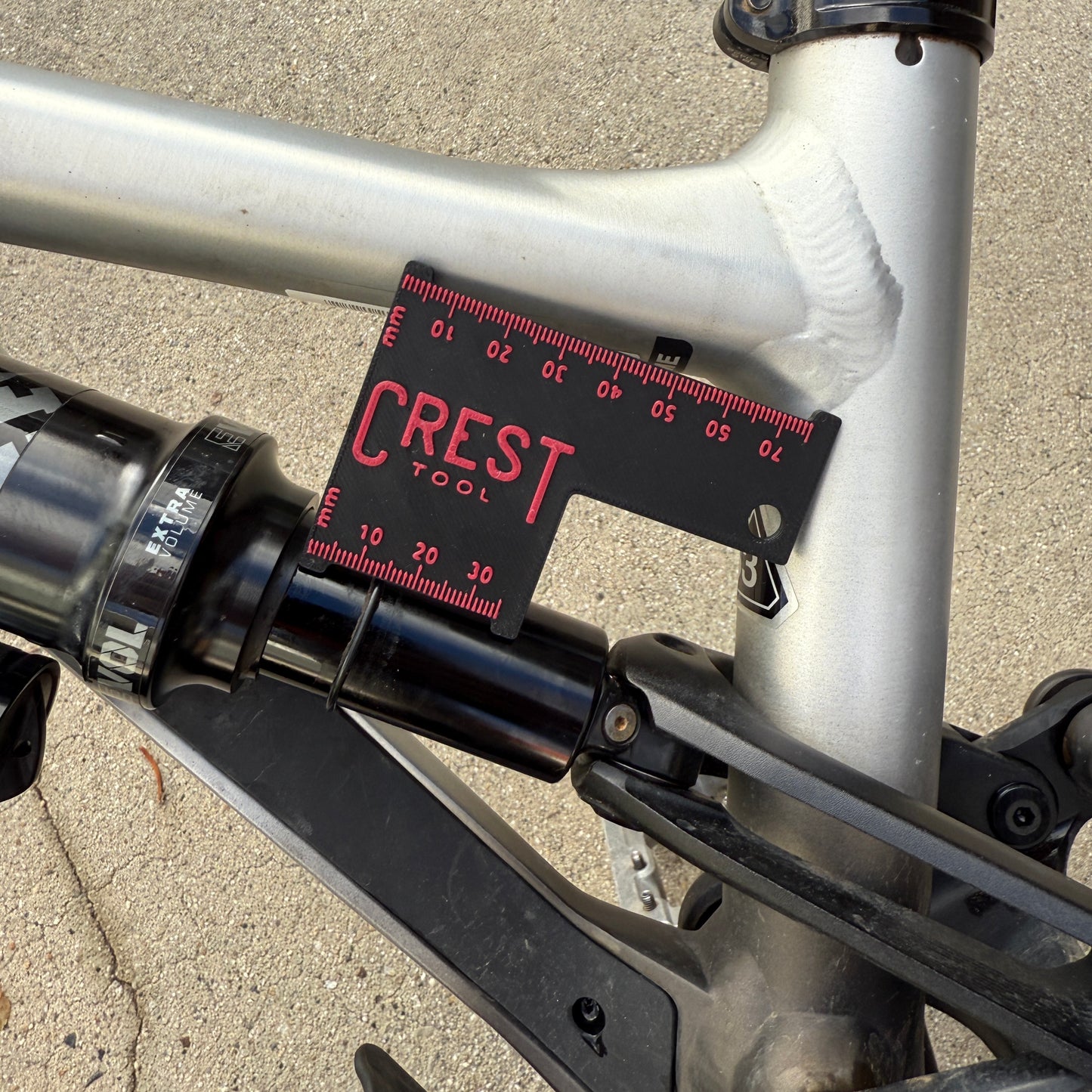 Suspension Sag Ruler