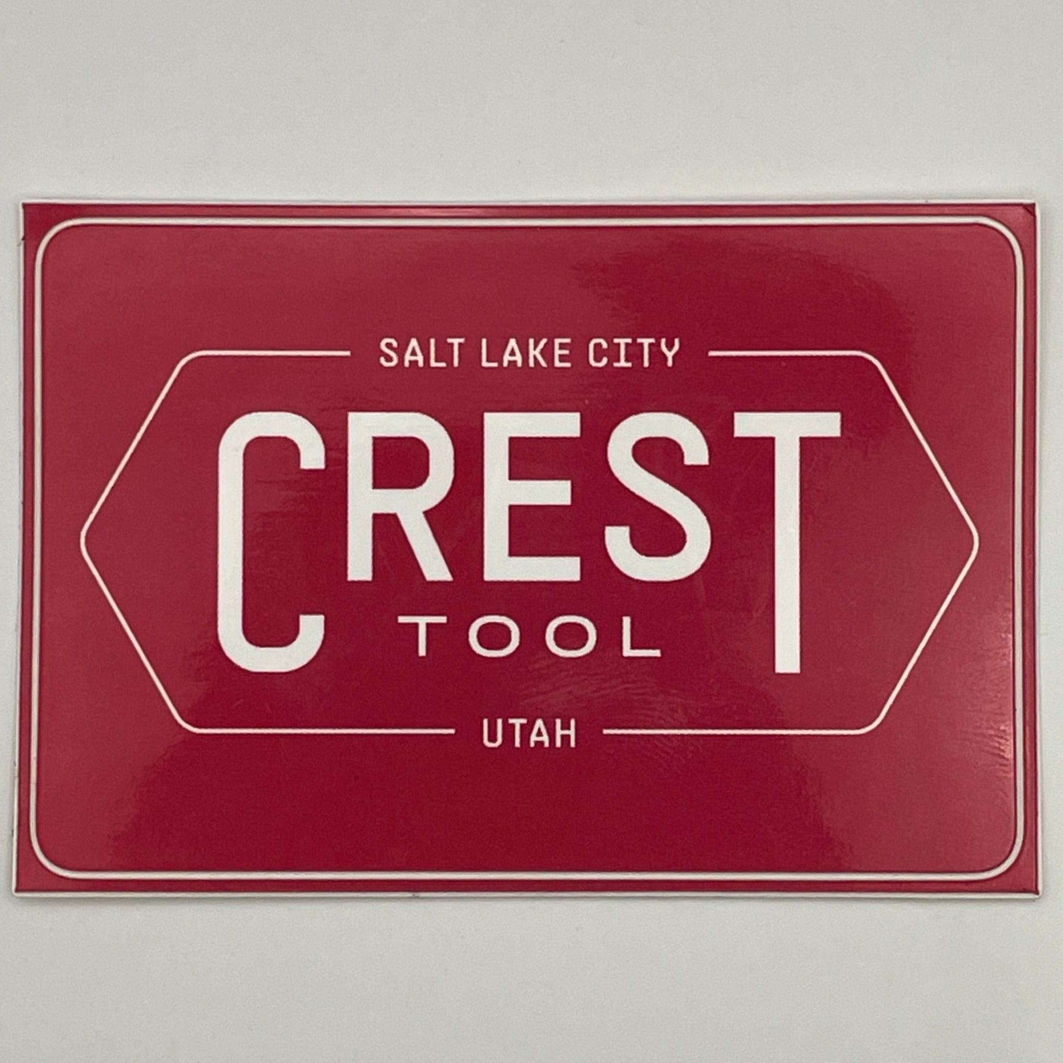 Tool Rental Sticker Crest Tool Sticker